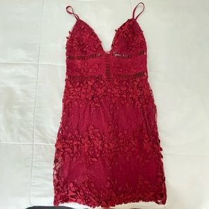 Misguided Lace Dress